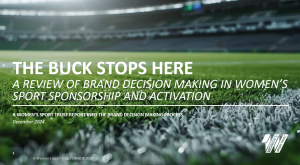 Read more about the article New brand decision maker research from the Women’s Sport Trust reveals women’s sport sponsorship set for continued growth