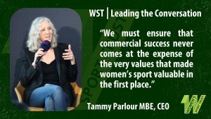 Translating bold forecasts into sustainable returns – without losing sight of what makes women’s sport valuable